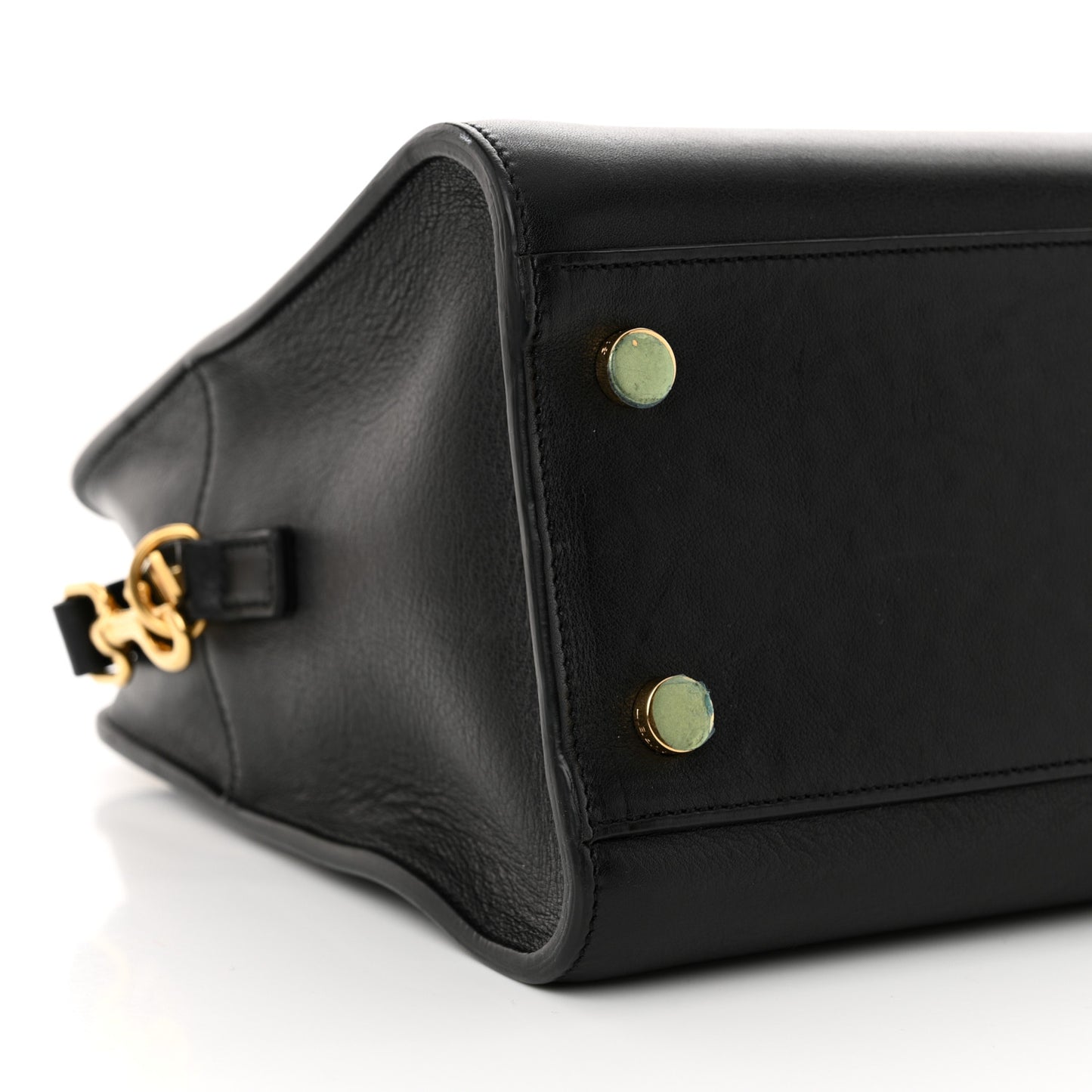 Smooth Calfskin Small Monogram Cabas Black
