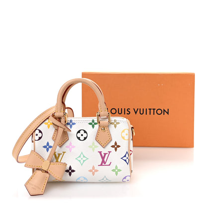 Louis Vuitton LV X TM Monogram Multicolor Nano Speedy White 10 of 10