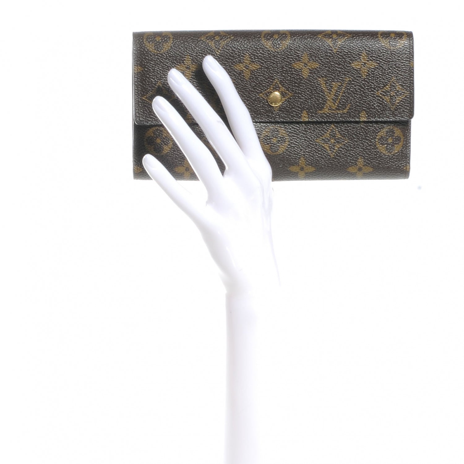 Louis Vuitton Monogram Porte Tresor International Wallet 2 of 9