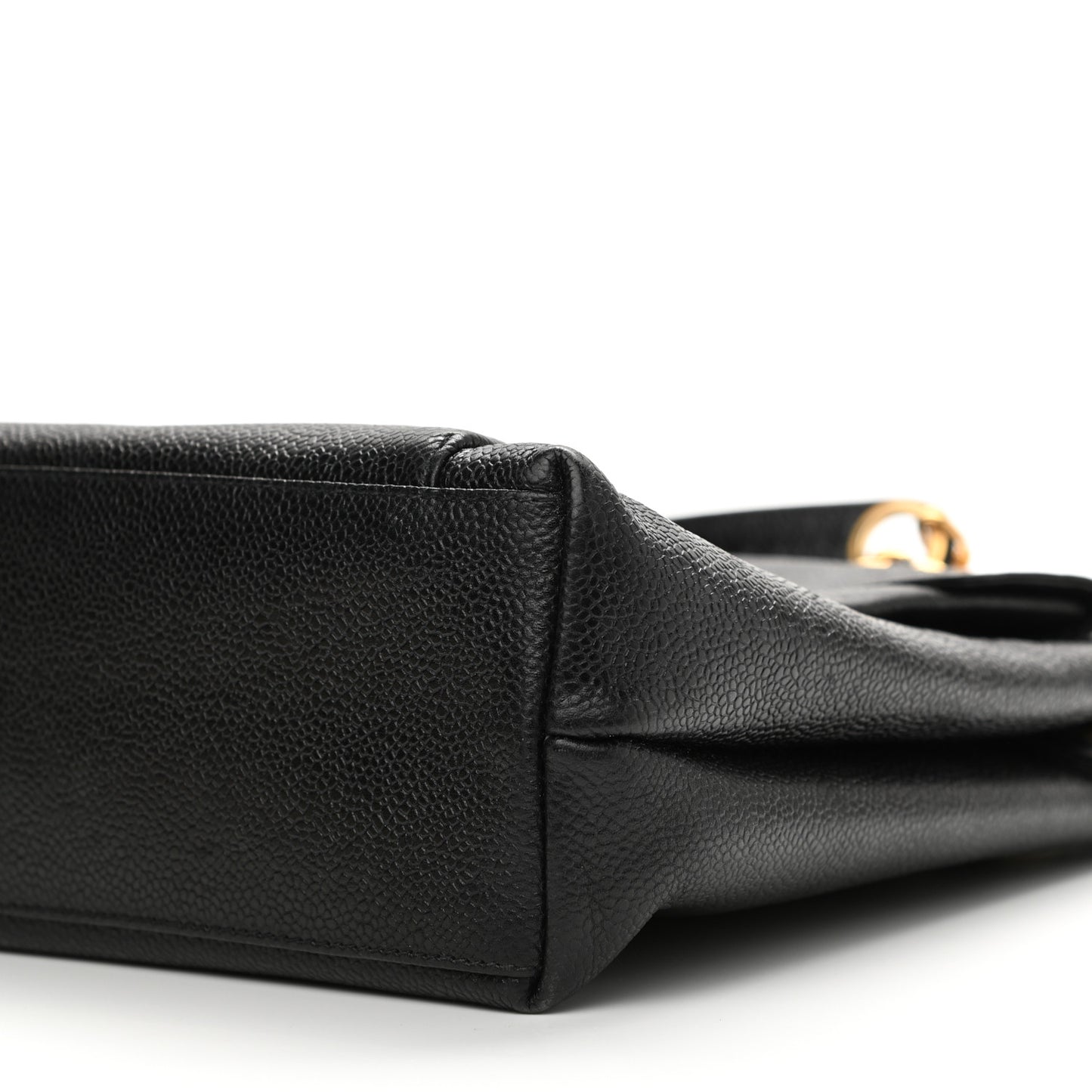 Caviar CC Shoulder Bag Black