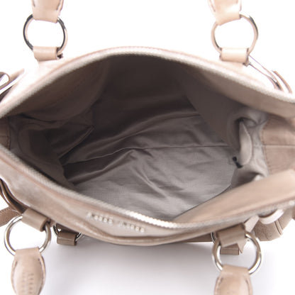 Miu Miu Vitello Lux Mini Bow Bag Cammeo 5 of 12