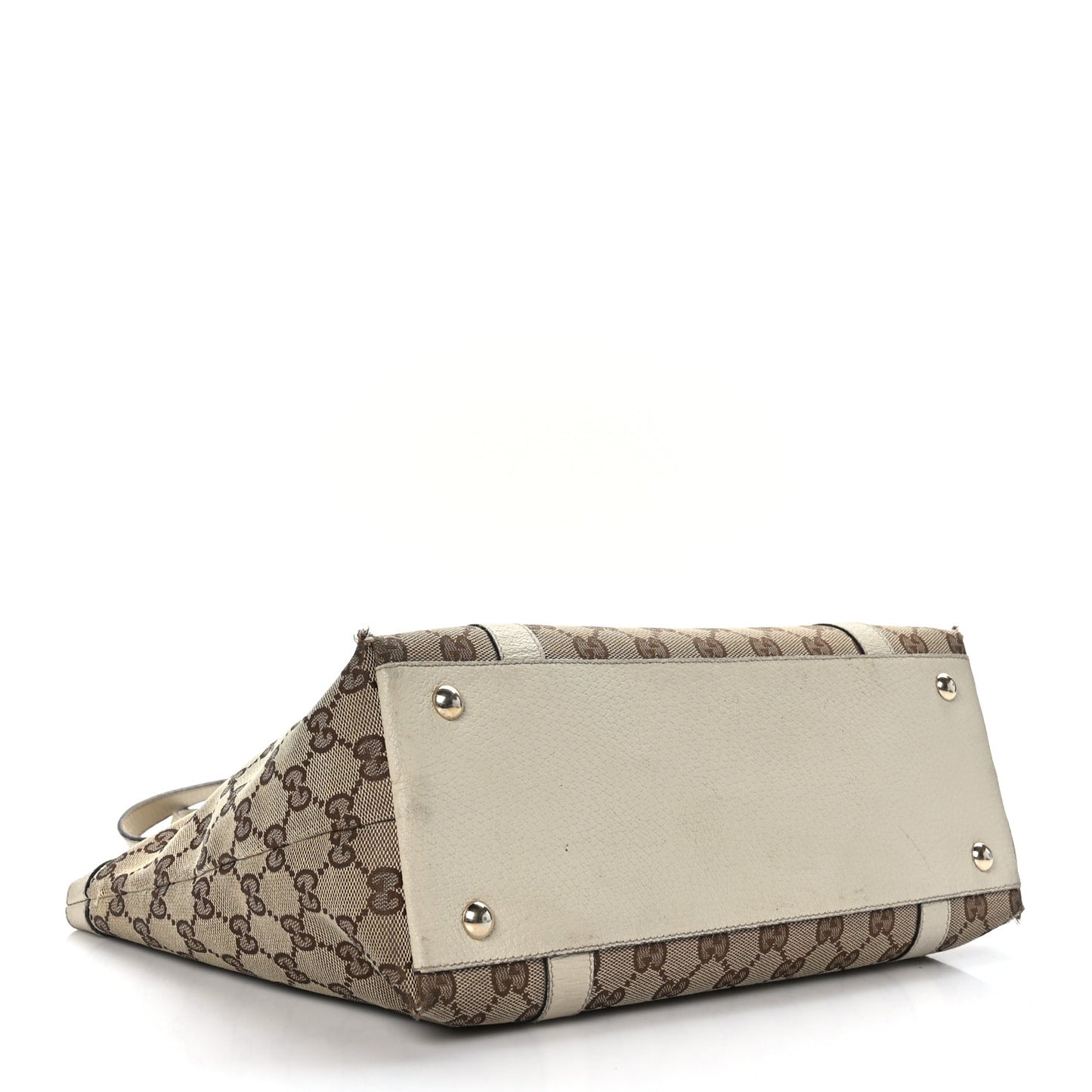 Monogram Medium Abbey Tote Off White