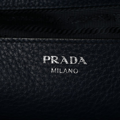 Prada Vitello Daino Shopping Tote Baltico 6 of 10