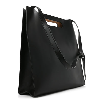 Gucci Calfskin Embossed Medium XL Tote Black 2 of 8