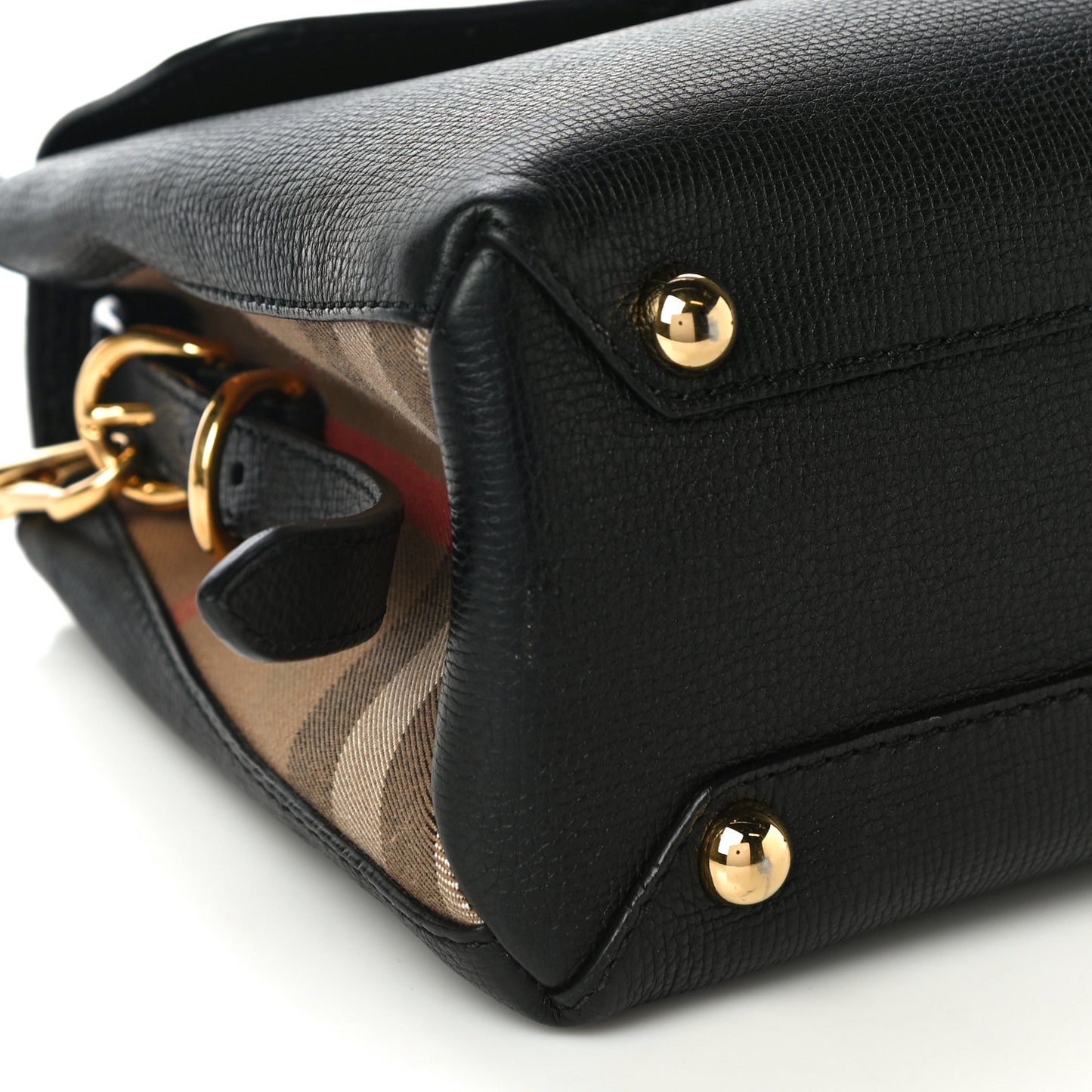 Derby Calfskin House Check Small Camberley Black