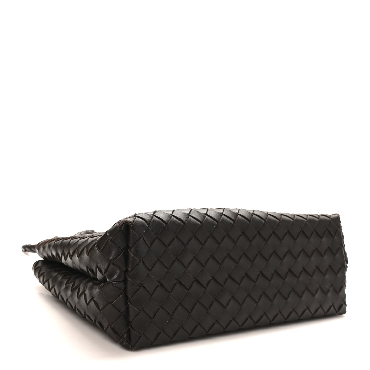 Nappa Intrecciato Medium Andiamo Shoulder Bag Fondant