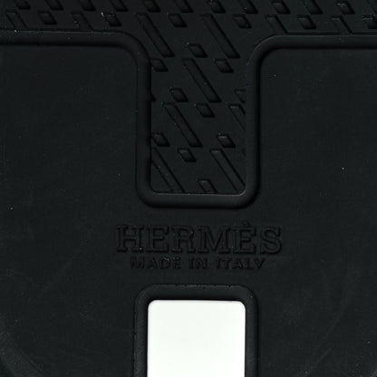 Hermes Calfskin Womens Trail Sneakers 38 White 6 of 7