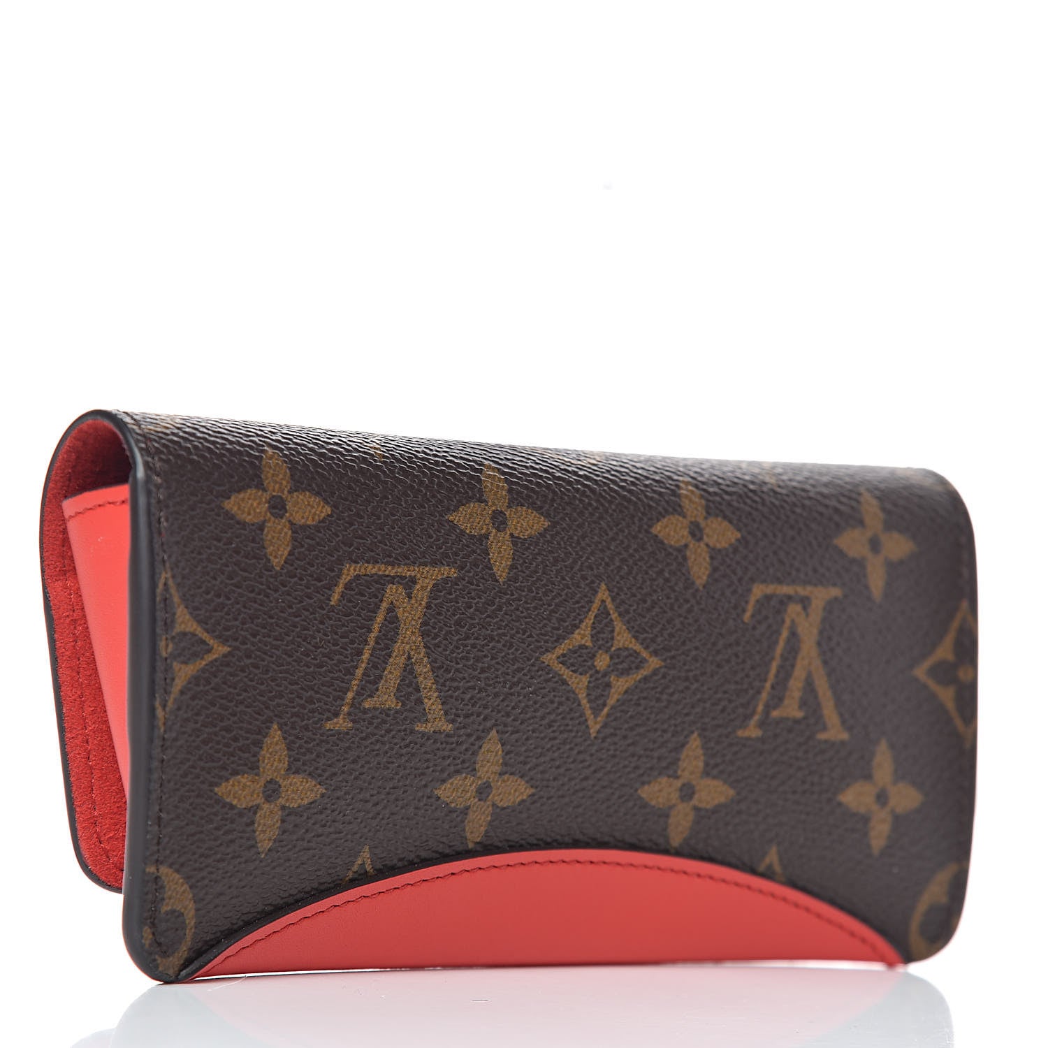 Louis Vuitton Monogram Woody Sunglass Case Rouge 3 of 8