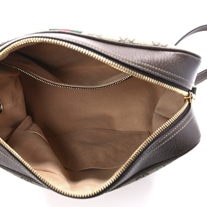 Gucci GG Supreme Monogram Web Small Ophidia Shoulder Bag Brown 5 of 12