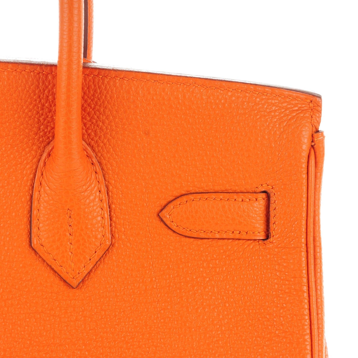 Hermes Togo Birkin 30 Orange 21 of 25