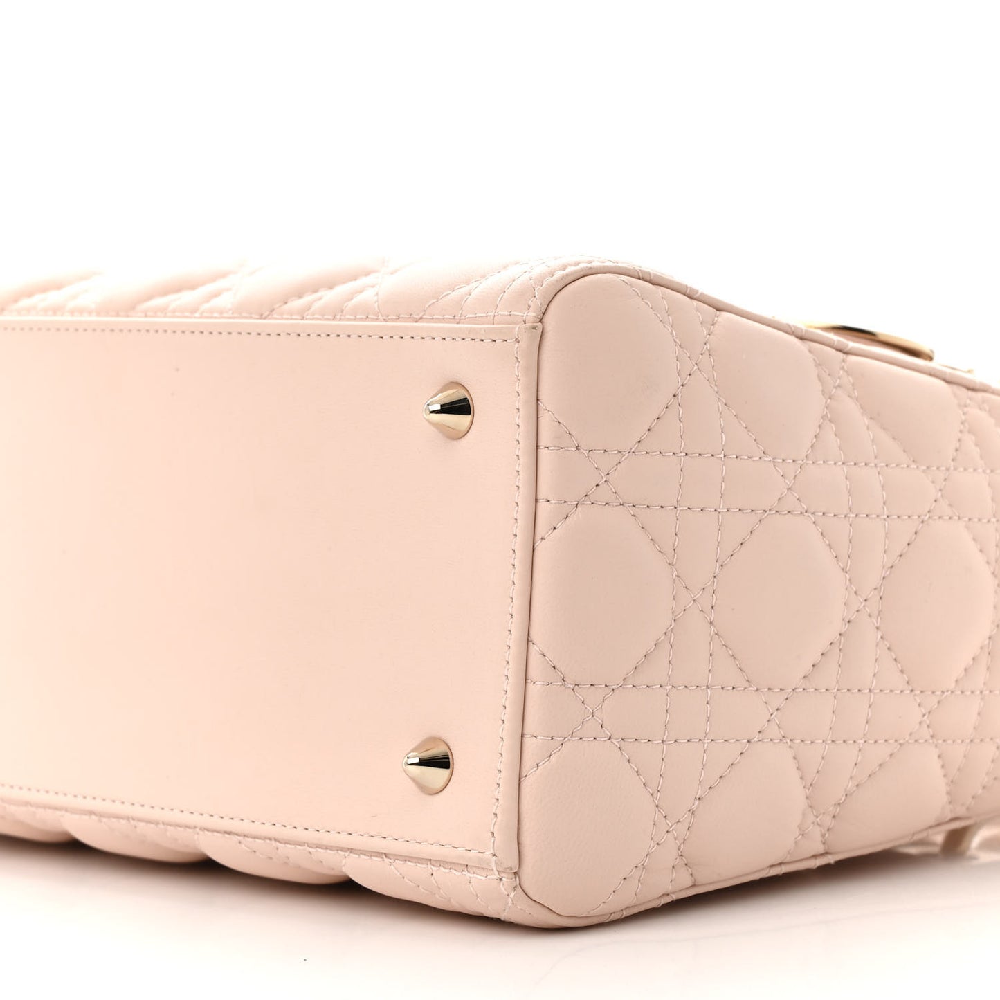 Lambskin Cannage Medium Lady Dior Light Pink