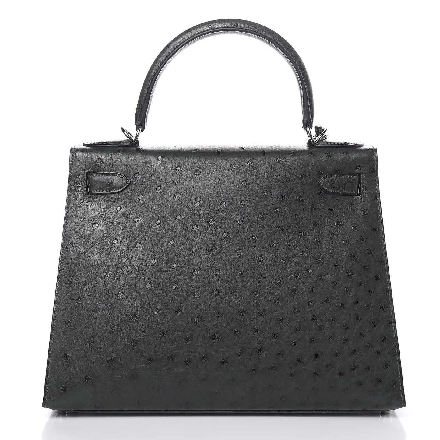 Ostrich Kelly Sellier 28 Vert Titien
