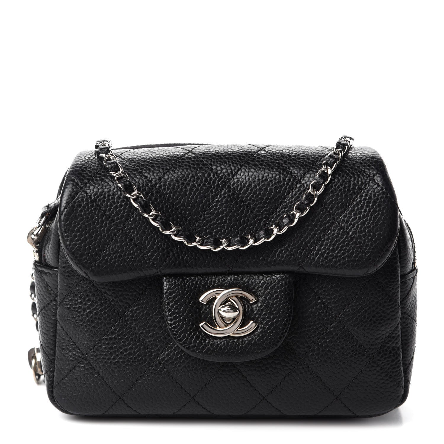 Chanel Caviar Quilted New Mini Flap Black 1 of 11