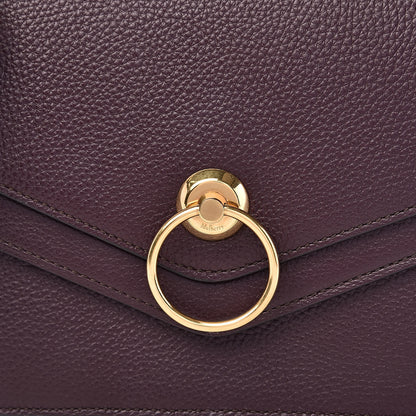 Mulberry Small Classic Grain Harlow Satchel Oxblood 10 of 10