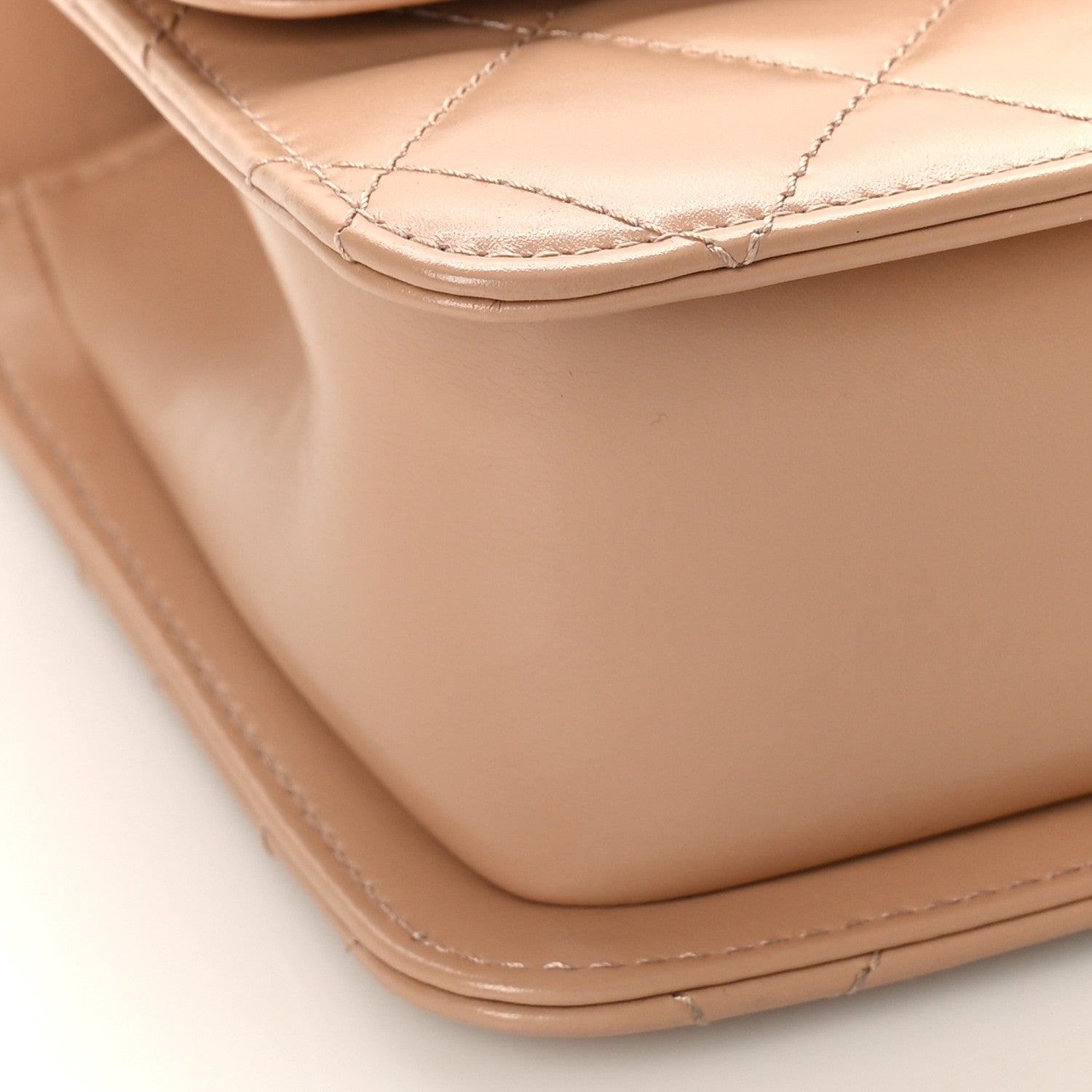 Chanel Calfskin Quilted Perfect Fit Flap Beige 9 of 10