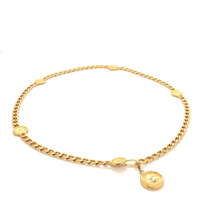 Chanel CC Medallion Chain Belt Gold 1 of 4