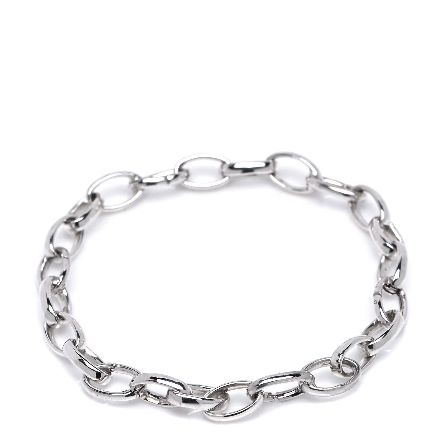 Gucci Sterling Silver Link Bracelet 1 of 5