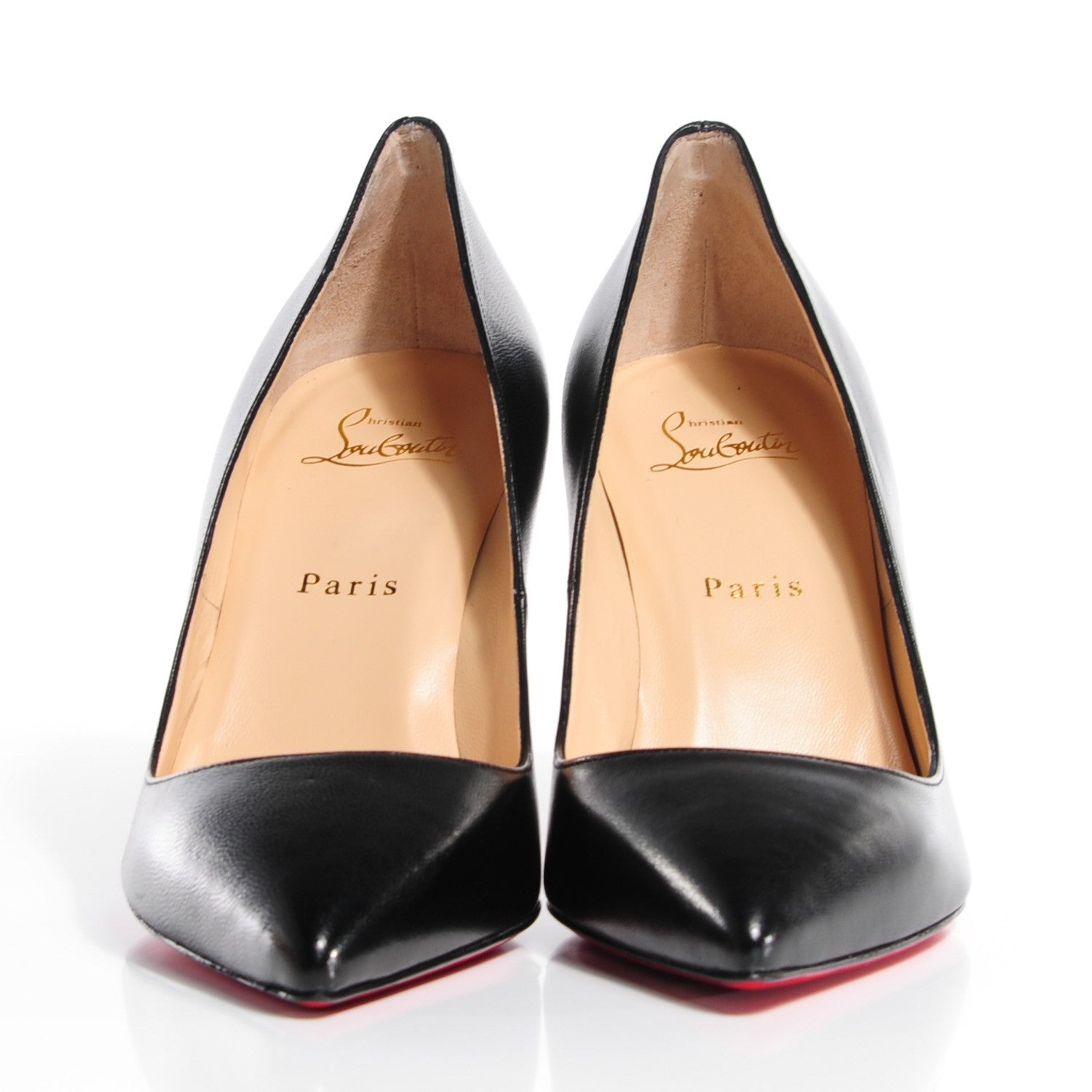 Christian Louboutin Kid Pigalle 85 Pumps 38 Black 7 of 7