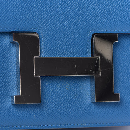 Hermes Epsom Constance 24 Bleu Izmir 17 of 19
