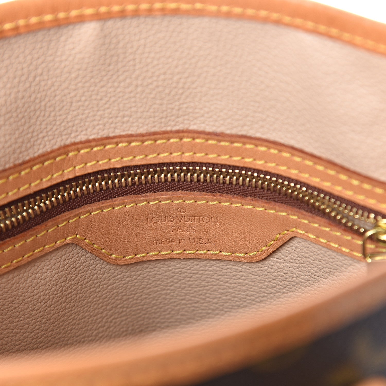 Louis Vuitton Monogram Petit Bucket 23 5 of 8