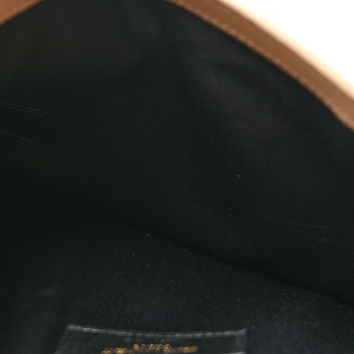 Saint Laurent Grain De Poudre Uptown Pouch Dark Beige 5 of 9