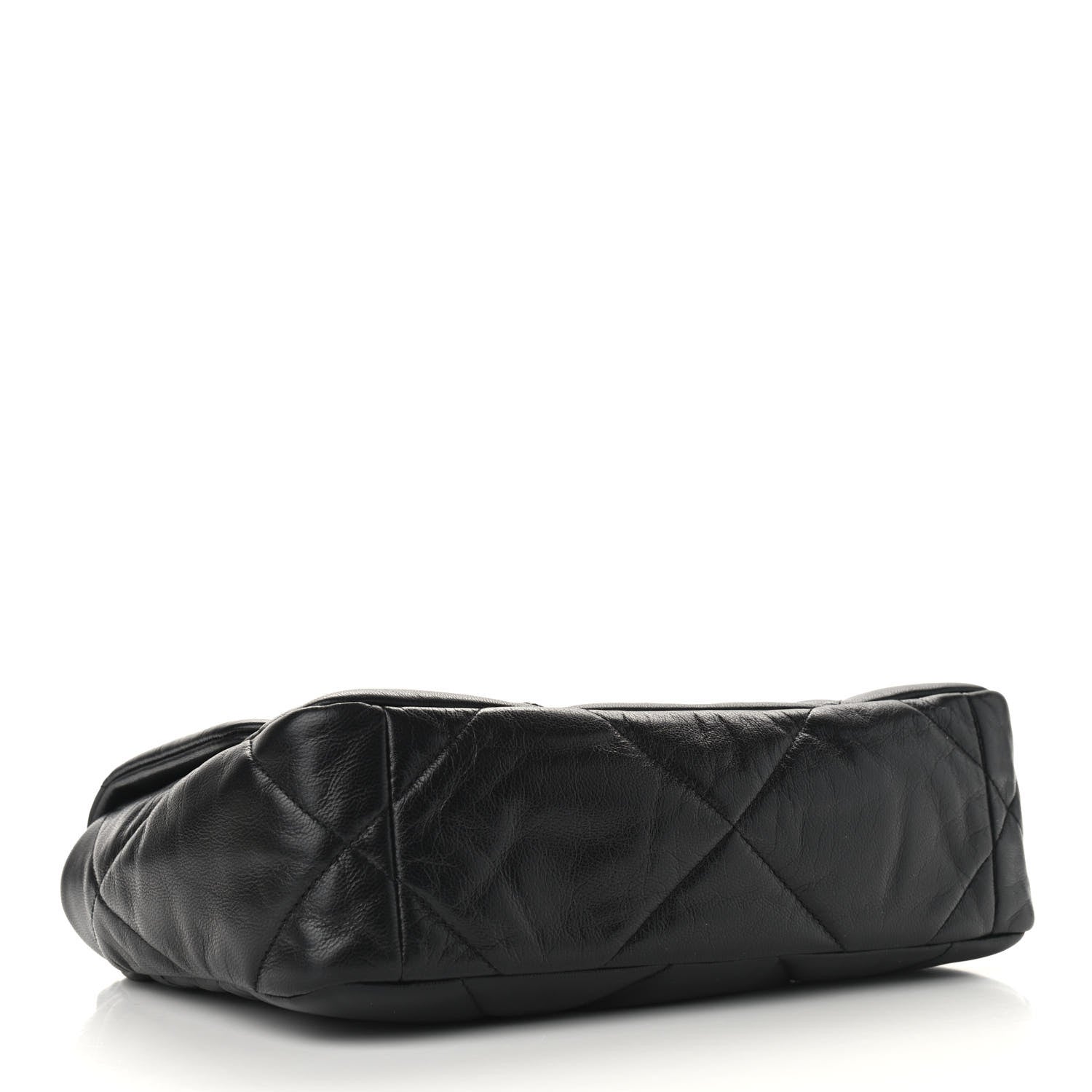 Chanel Goatskin Quilted Medium Chanel 19 Flap Black 4 of 9