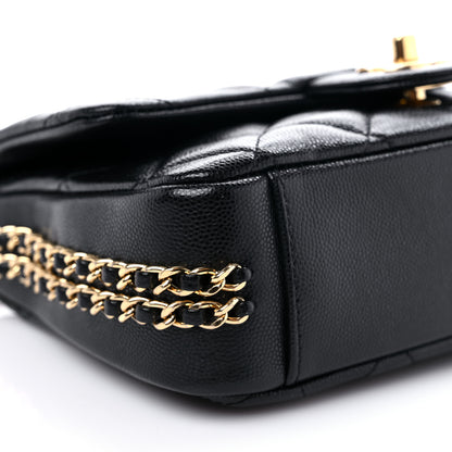 Chanel Caviar Quilted Mini CC You Flap Black 7 of 8