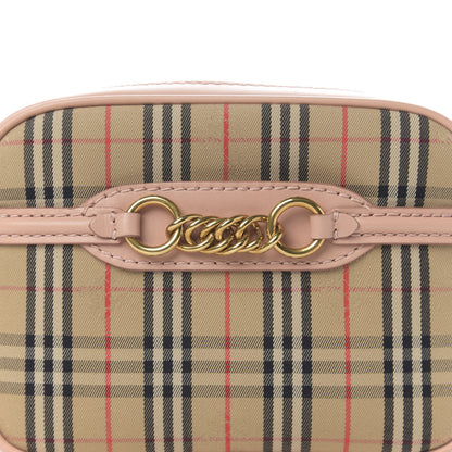 Burberry Smooth Calfskin 1983 Knight Check Link Bum Bag Pale Orchid 9 of 9