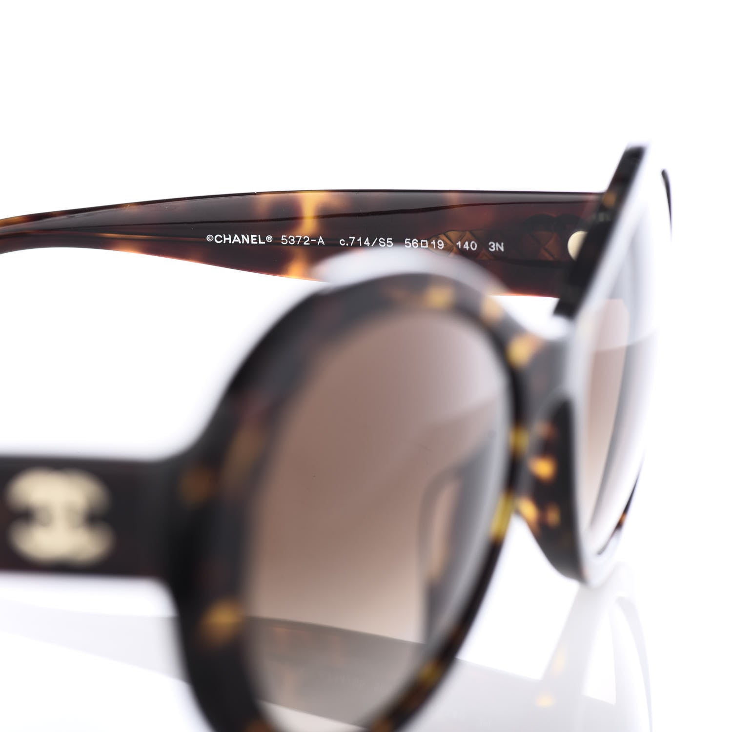 Chanel CC Sunglasses 5372-A Tortoise 6 of 8