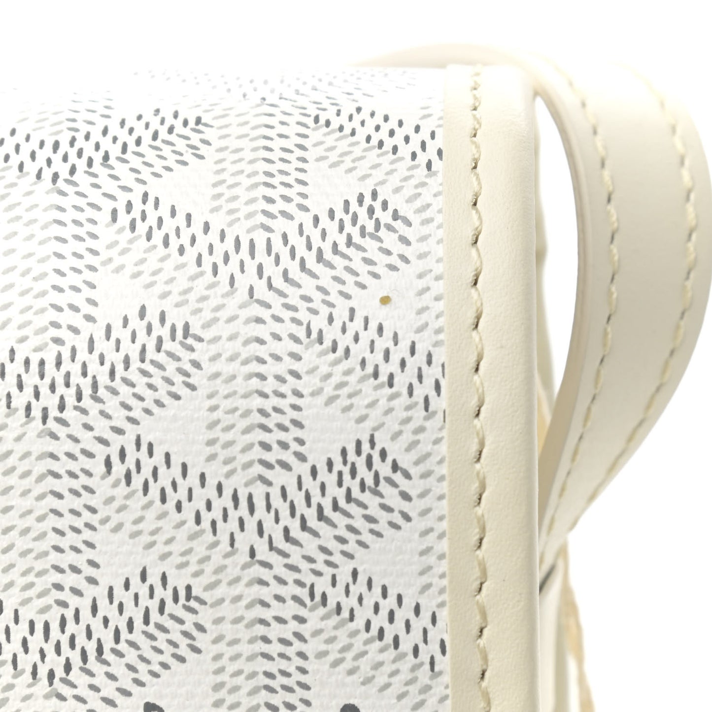 Goyardine Belvedere II PM Messenger Bag White