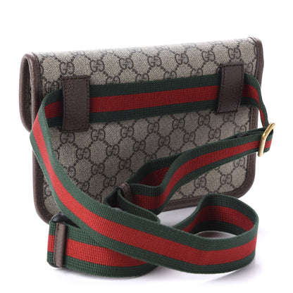 Gucci GG Supreme Monogram Neo Vintage Web Belt Bag Brown 3 of 10