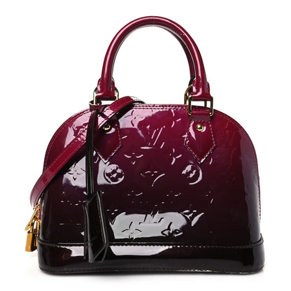 Louis Vuitton Vernis Degrade Alma BB Magenta 1 of 10