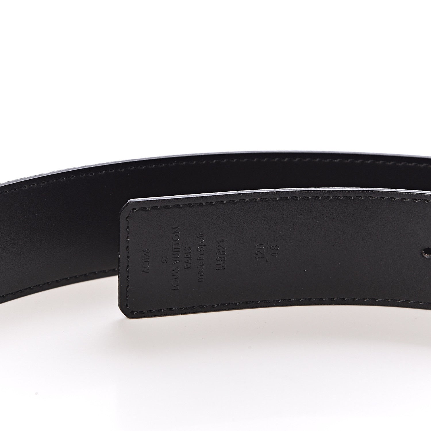 Louis Vuitton Monogram 40mm LV Initiales Belt 120 48 6 of 6