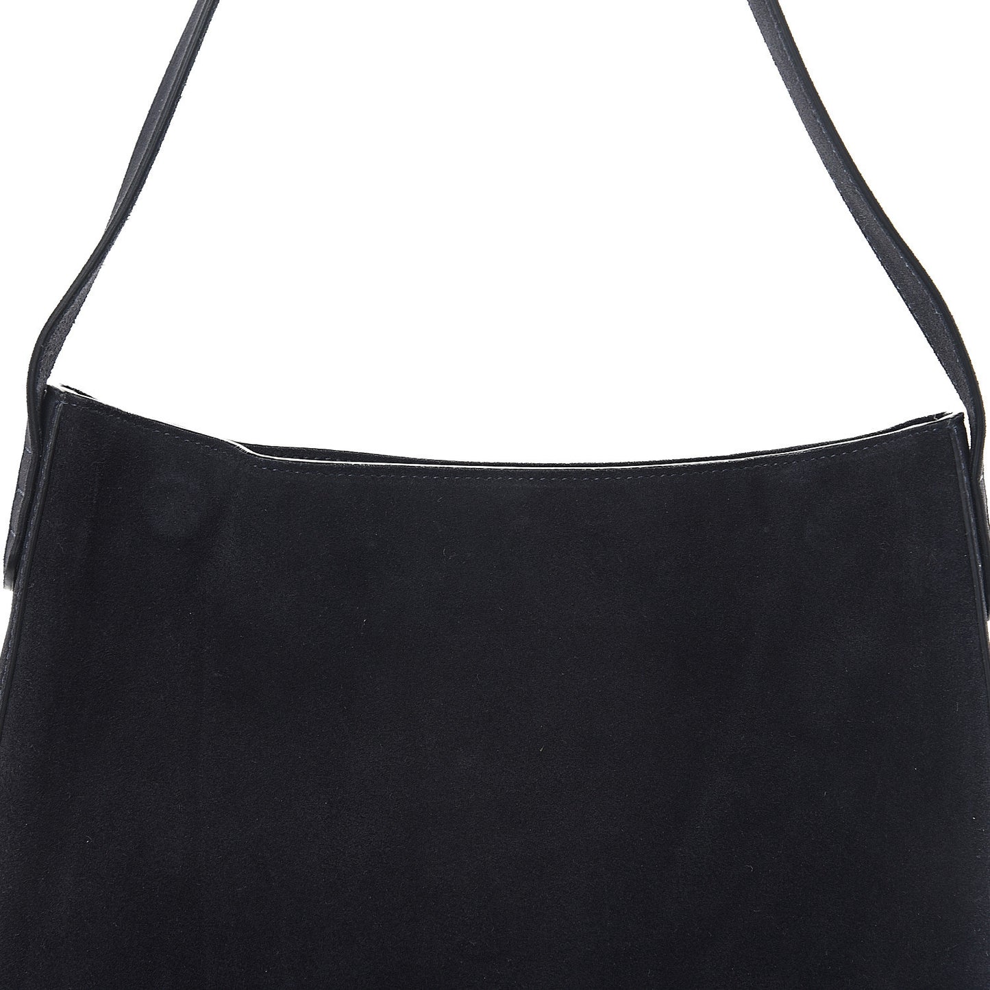 Suede Shoulder Bag Navy