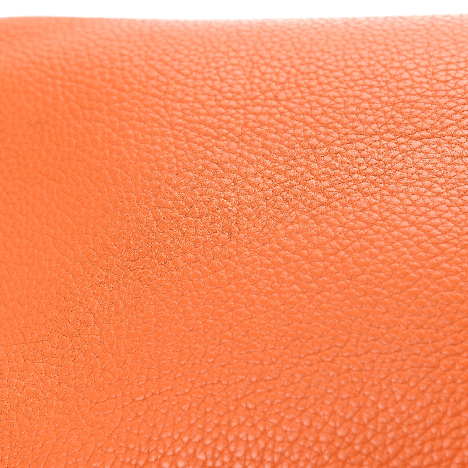 Hermes Taurillon Clemence Massai PM Orange 9 of 12