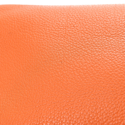 Hermes Taurillon Clemence Massai PM Orange 9 of 12