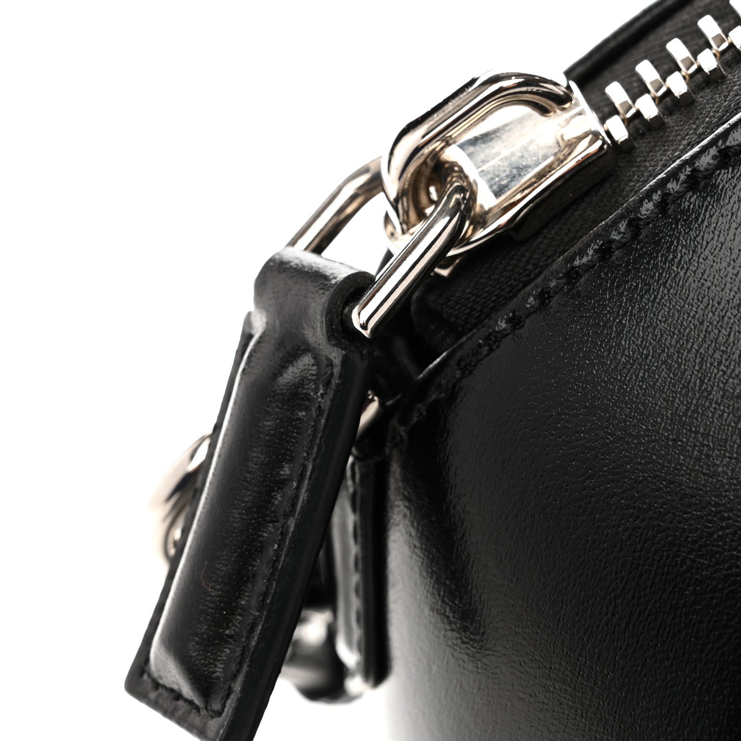 Givenchy Shiny Lord Calfskin Mini Antigona Black 11 of 13