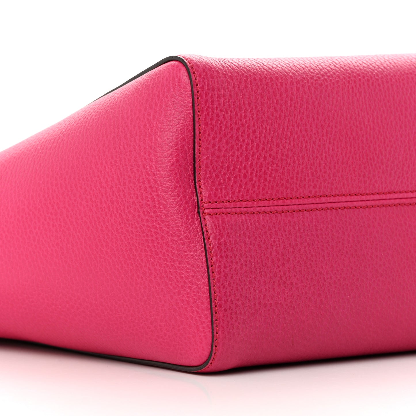 Dollar Calfskin Small Swing Tote Petal Pink