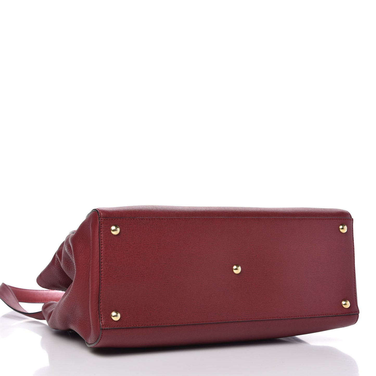 Vitello Elite Regular 2Jours Tote Rosso Scuro Ciliegia