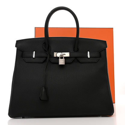 Hermes Togo Birkin 35 Black 11 of 11