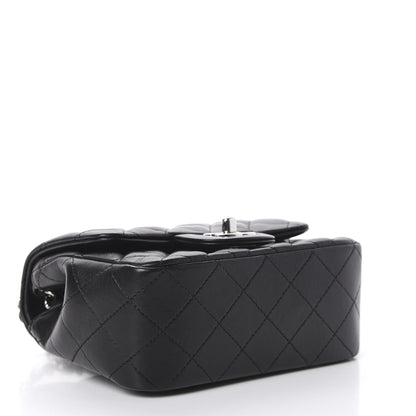Chanel Lambskin Quilted Mini Square Flap Black 3 of 9