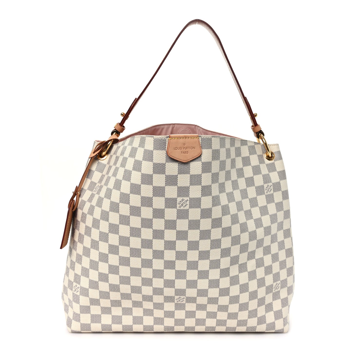 Damier Azur Graceful MM Rose Ballerine