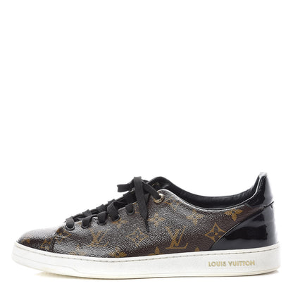 Louis Vuitton Patent Monogram Frontrow Sneakers 41 1 of 11