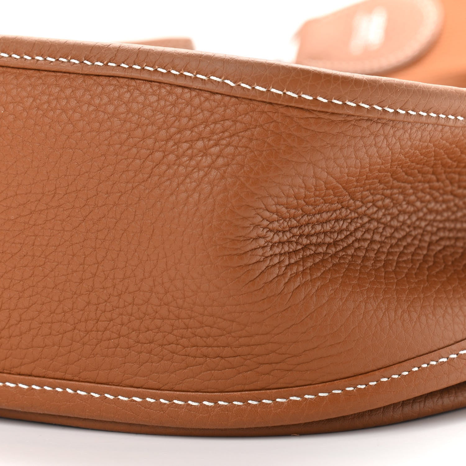Hermes Taurillon Clemence Evelyne III GM Gold 10 of 11
