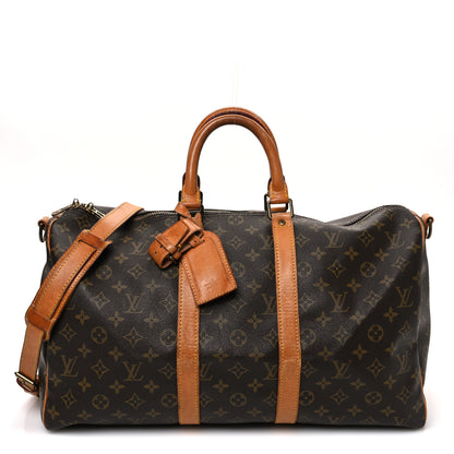 Louis Vuitton Monogram Keepall Bandouliere 45 1 of 12