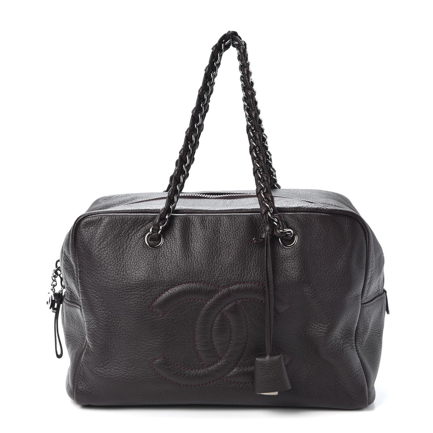 Deerskin Luxe Ligne Bowler Brown