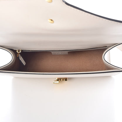 Gucci Calfskin Small Sylvie Shoulder Bag White 5 of 9
