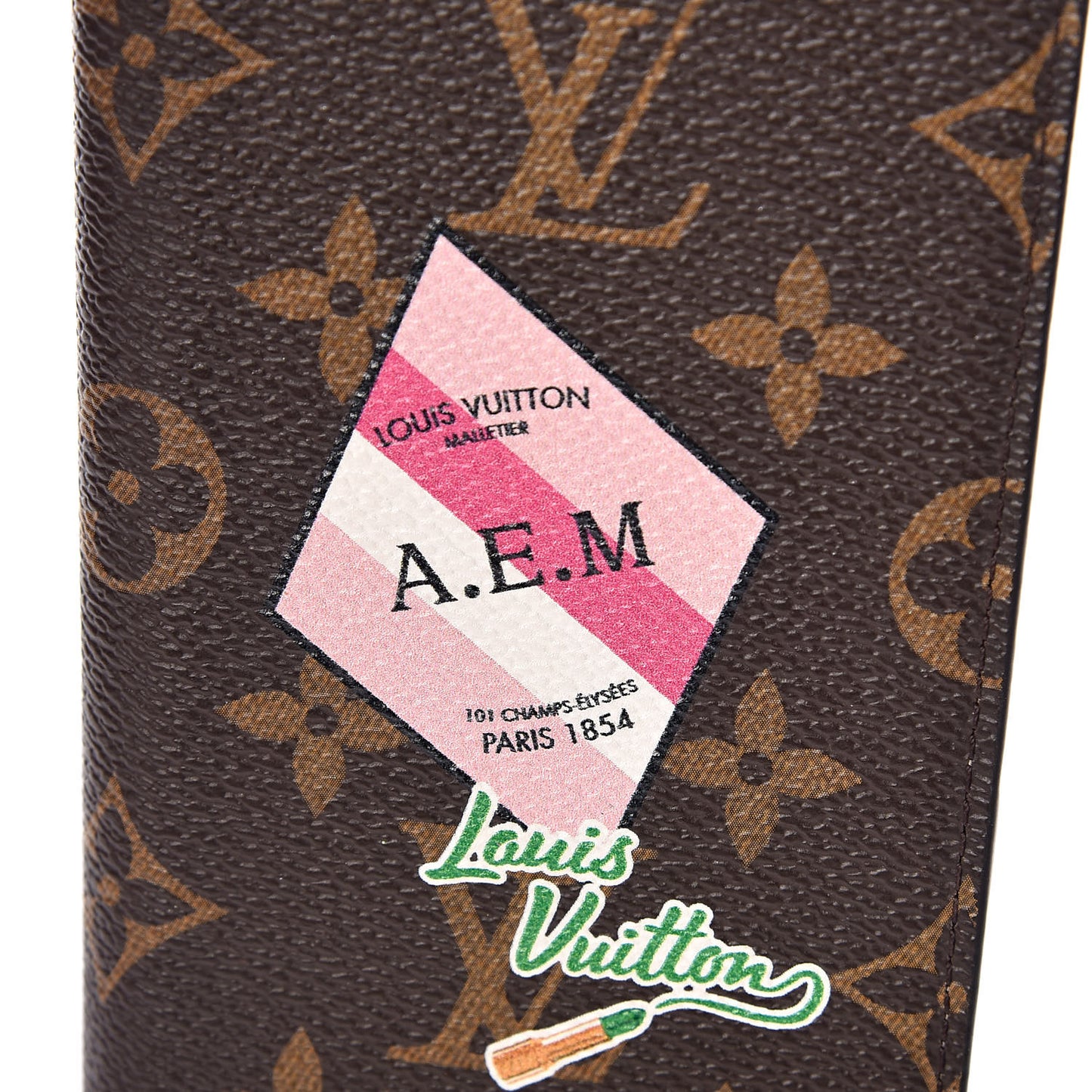 Monogram My LV World Tour iPhone 7/8 Plus Folio Case Rose Ballerine