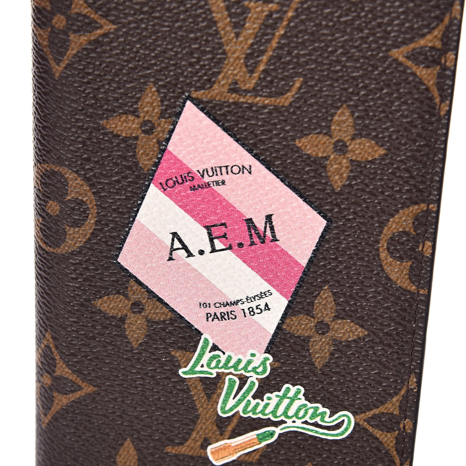 Louis Vuitton Monogram My LV World Tour iPhone 7/8 Plus Folio Case Rose Ballerine 11 of 12