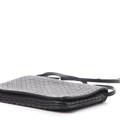 Bottega Veneta Nappa Intrecciato Flap Crossbody Black 7 of 11